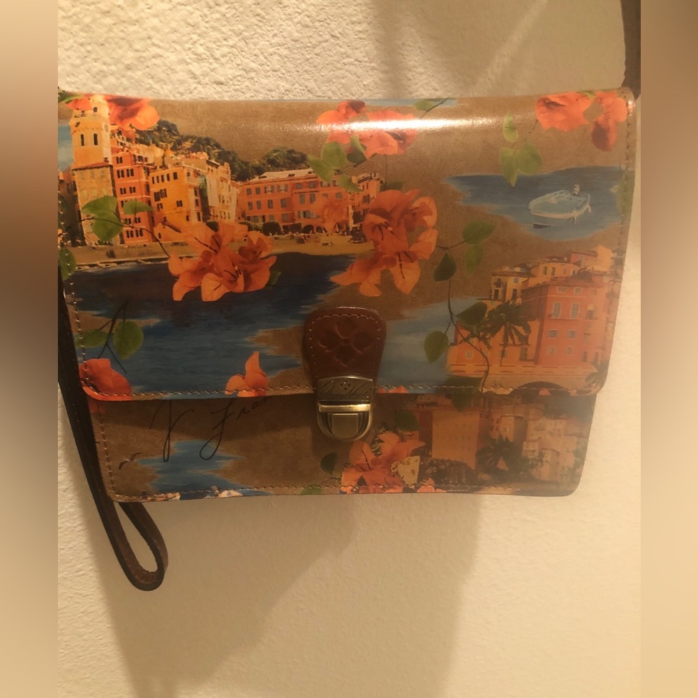 Patricia Nash Lanza Crossbody French Riviera Collection NWT